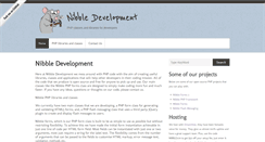 Desktop Screenshot of nibble-development.com